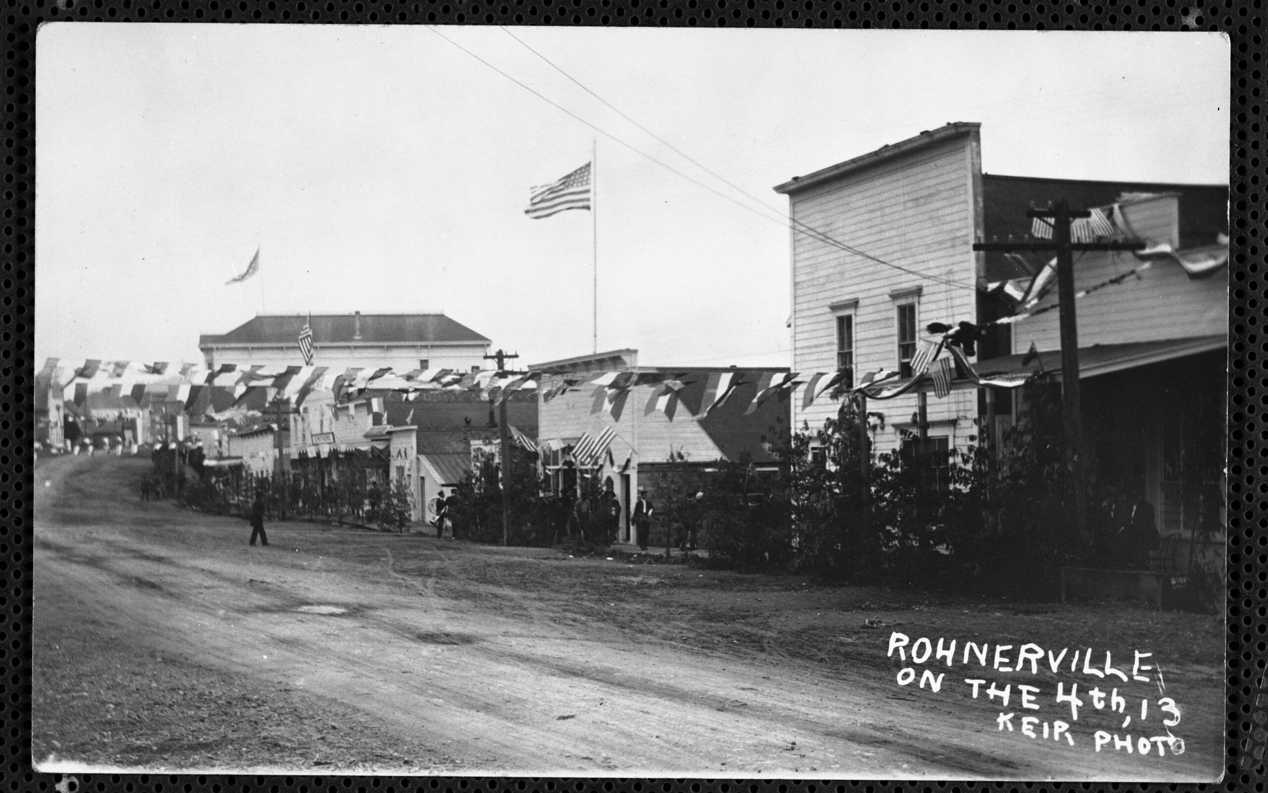 July 4th 1913 Sow's Ear Rohnerville Rd Fortuna