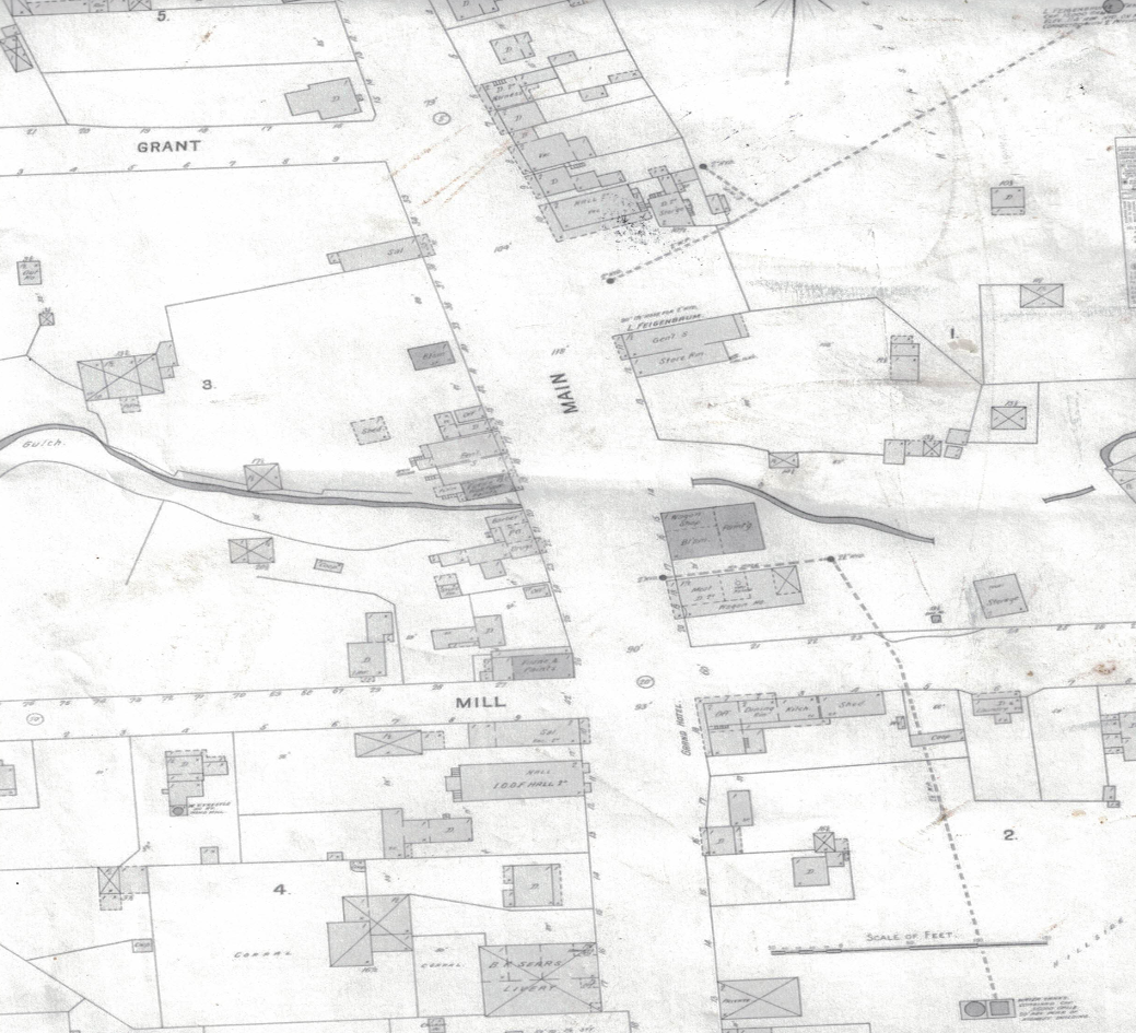 Sows Ear Map of the Neighborhood, Post-Fire